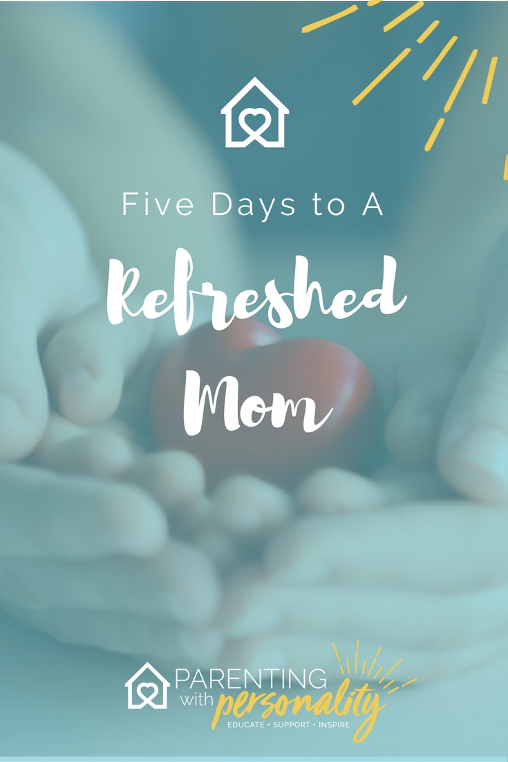 5 days to a refreshed mom facebook challenge