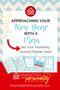 72 Page Parenting Journal Planner