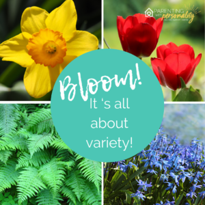 Bloom, it's all about variety