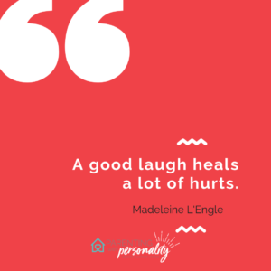 laugh quote Madeline L'Engle