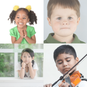 different personalities for children and the four personality types