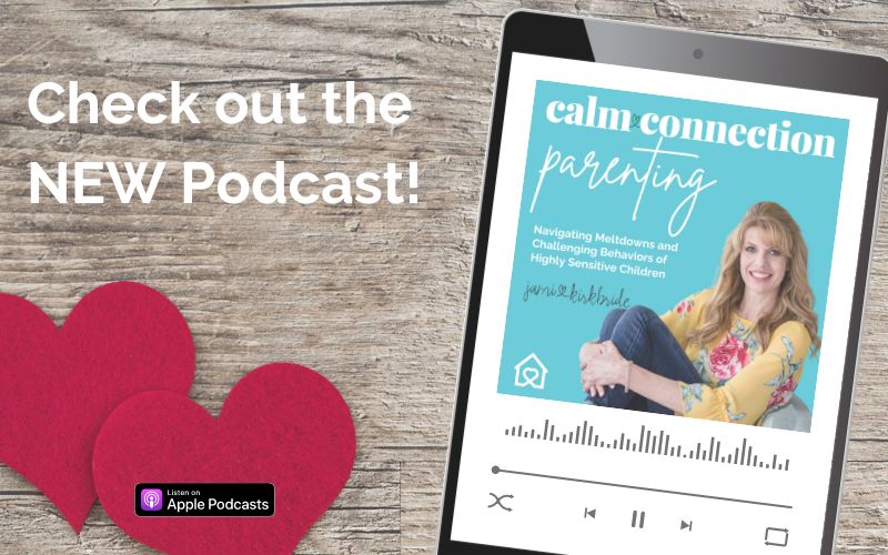 podcast calm connection parenting on apple podcasts on phone screen